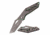 Mtech MT-1065RB Manual Folding Knife, 2.5n, 3CR13 Stainless Steel, Tanto, Gray Blade, Stainless Steel Handle, Rainbow, MT-1065RB