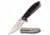 Mtech MT-1068SW Manual Folding Knife, 3.25in, 3CR13 Stainless Steel, Drop Point, Steel Blade, Stainless Steel Handle, Black/Stonewash, MT-1068SW