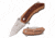 Mtech MT-A1074BR Spring Assisted Knife, 3.5in, 3CR13 Stainless Steel, Tanto, Steel Blade, Stainless Steel/Pakkawood Handle, Brown/Bronze, MT-A1074BR