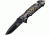 Mtech Rescue Linerlock Tanto Blade, 4.75in. Closed MTA804BK