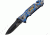 Mtech Rescue Linerlock Tanto Blade, 4.75in. Closed MTA804BL