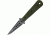 MTech Tactical Fixed Blade Knife,3.25in,Tanto Blade,Textured Green G-10 Handle MT2037GN