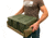 MTM Ammo Can Tray for Metal Cans 50 Cal., Dark Earth, MAC50