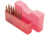MTM J-20 Slip-Top Boxes .270 to .450 Caliber Clear Red