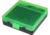 MTM P-100 Fliptop Box .380/9mm Luger Clear Green/Black