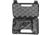 MTM Pistol Handgun Case, Single Up To 3in Revolver, Black, 803R