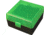 MTM RS-100 Rifle Ammo Box .17 To .222 Magnum Clear Green/Black