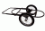 Muddy Mule Game Cart, Black MGC400