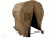 Muddy Portable Bale Blind, includes 8-12in wide x 16in tall bungee slide, reversible window coverings, Burlap MGB5800