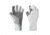 Mustang Survival Traction UV Open Finger Fishing Glove - Light Gray/Blue - X-Large 63106