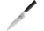 Myerchin Galley Chefs Knife Damascus Kitchen Knives, 13.25in Overall, 8in Damascus Steel Blade, Black G10 Handle, Black, G100