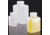Nalge Nunc Rectangular Bottles, High-Density Polyethylene, Wide Mouth, NALGENE 2007-0004 Translucent