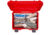 Nanuk 909 Case Empty with First Aid Logo, Red, 909S-000RD-PA0-FSA01
