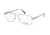 National NA0326 Eyeglass Frames - Shiny Gun Metal Frame Color