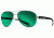 Native Eyewear Patroller Sunglasses,Gunmetal/Iron Frame,Green Reflex Lens,Polarized,175 382 529