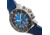 Nautis Caspsian Chronograph Strap Watch w/Date, Navy, One Size, 21227G-C