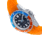 Nautis Interceptor Watch Box Set w/Interchangable Bands &amp; Date Display, Orange, One Size, 19161G-C