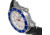 Nautis Nautis Dive Pro 200 Leather-Band Watch w/Date, Blue/White, One Size, GL1909-D