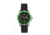 Nautis Nautis Dive Pro 200 Leather-Band Watch w/Date, Green/Black, One Size, GL1909-G