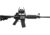 NcSTAR AR Combo/Carry Handle Adapter/Red Reflex Sight w/ Integrated Weaver Mount, Black, KARHDBB130-A