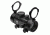 NcSTAR AR Combo/Carry Handle Adapter/Red Reflex Sight w/ Integrated Weaver Mount, Black KARHDBB130-A