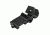 NcSTAR Offset Deployable Rear Sight, Black, MAR45FLR