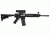NcSTAR Delta 4X30mm Fixed Magnification Rifle Scope w/ Red &amp; White LED Navigation Lights,Black VDELP430G