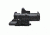 NcSTAR Eco 4X34 Prismatic Scope w/Ddab/Urban Tactical Ret/Blue Illumination/Green Laser w/White/Red Nav Lights, Black, VECO434QRBR-A