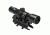 NcSTAR SKS Combo/Tri-Mount/4X30 Compact Scope w/1in Rings, Black KSKSC430B-A