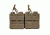 NcSTAR Vism AR10/M1A/FAL .308 Dual Magazine Pouch, Tan, CV3082MP2977T