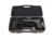 Negrini Hybri-Tech RMR Capable Locking Pistol Case, Gray/Black, Full Size Pistol, 2039iR/6524