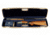 Negrini OU/SxS Deluxe Hunting Shotgun Case, Navy/Tobacco Leather/Navy Interior, 1605LX/5138