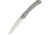 Nemesis MPR-1 Lockback Folding Knife, 3.5in Satin Vg-10 SS Blade, Silver Tini Finish Titanium Handle, Thumb Stud, Pocket Clip, NK-19