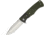 Nemesis MPR2 Linerlock Folding Knife, 3.5in Satin Vg-10 SS Drop Point, Green G10 Handle, Carbon Fiber Bolster, Pocket Clip, NK-21
