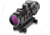 OpticsPlanet Exclusive Burris AR-332 3x32mm Prismatic Red Dot Sight, Ballistic CQ Reticle,  Black 300212
