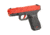 NextLevel Training SIRT 115S Laser Training Pistol, G45/G19X, Red Take Up Laser, Green Shot Indicator Laser, Black/Red, 115S-S2G000-00