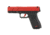 NextLevel Training SIRT 115 PRO Laser Training Pistol, G17, Red Take Up Laser, Red Shot Indicator Laser, Black/Red, 115-S2R000-00