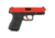 NextLevel Training SIRT 115 PRO Laser Training Pistol, G19, Red Take Up Laser, Red Shot Indicator Laser, Black/Red, 115-S2R00C-00