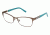 Nicole Miller Amaryllis Eyeglass Frames - Frame MATTE BROWN, Size 53/16mm NMAMARYLLIS02