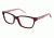 Nicole Miller Berkeley Bifocal Prescription Eyeglasses - Frame TRANSLU CHERRY, Size 54/14mm NMBERKELEY03
