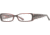 Nicole Miller Collection NL Kashmir SENL KASH00 Eyeglass Frames - Raspberry SENL KASH005240 BUR