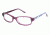 Nicole Miller Corinna Bifocal Prescription Eyeglasses - Frame Purple / Floral, Size 48/15mm NMCORINNA02