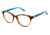 Nicole Miller Finley Bifocal Prescription Eyeglasses - Frame TORTOISE/BLUE, Size 48/17mm NMFINLEY02