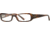Nicole Miller Glamour Clad SENM GLMR00 Progressive Prescription Eyeglasses - Amber Mist SENM GLMR005235 BN