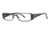 Nicole Miller Greenwich Single Vision Prescription Eyeglasses - Frame MatteBlack/Olive Tortoise, Size 51/17mm NMGREENWICH01