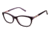 Nicole Miller Larkin Single Vision Prescription Eyeglasses - Frame Eggplant/Lilac, Size 50/16mm NMLARKIN03