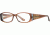 Nicole Miller Ravishing SENM RAVI00 Eyeglass Frames - Honey SENM RAVI004935 BN