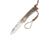 Nieto Campana Lockback Stag Folding Knife, 3.25in Satin 14C28N Sandvik SS Spear Point Blade, Stag Handle, Slip Joint, 149-C