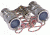 LaScala Optics CARMEN Opera Glasses - Platinum Body, Silver Rings