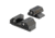 Night Fision Optics Ready Stealth Night Sight Set for Canik MC9/507k/EPS w/ Black Front Ring, Black, One Size, CNK-030-163-193-ZGZG